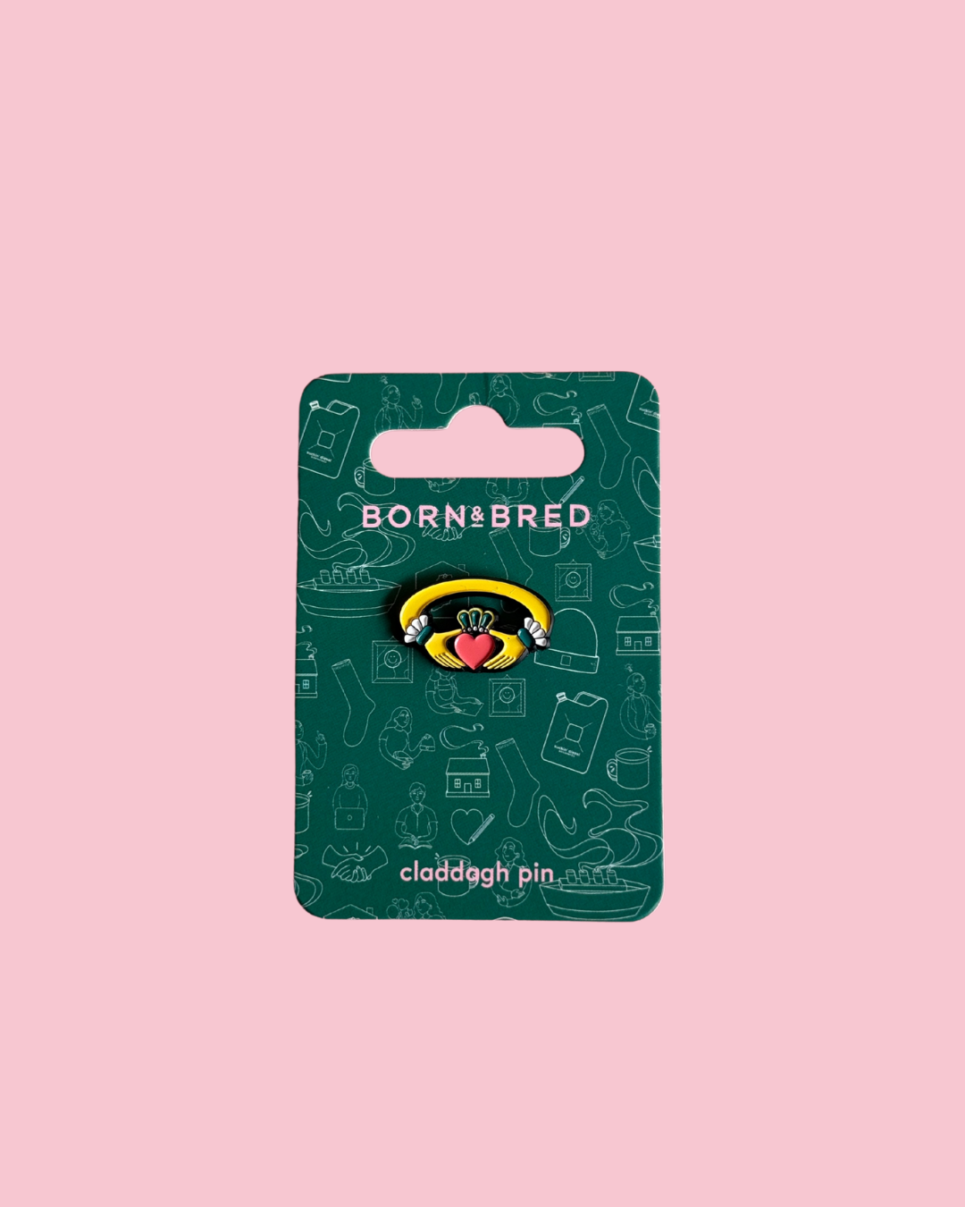 Claddagh Pin | Born & Bred