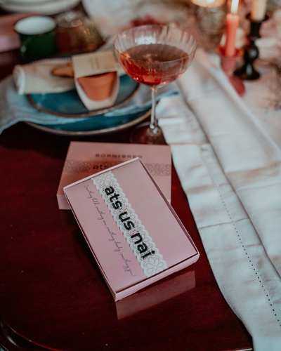 'ats us nai' Wedding Garter | Born & Bred