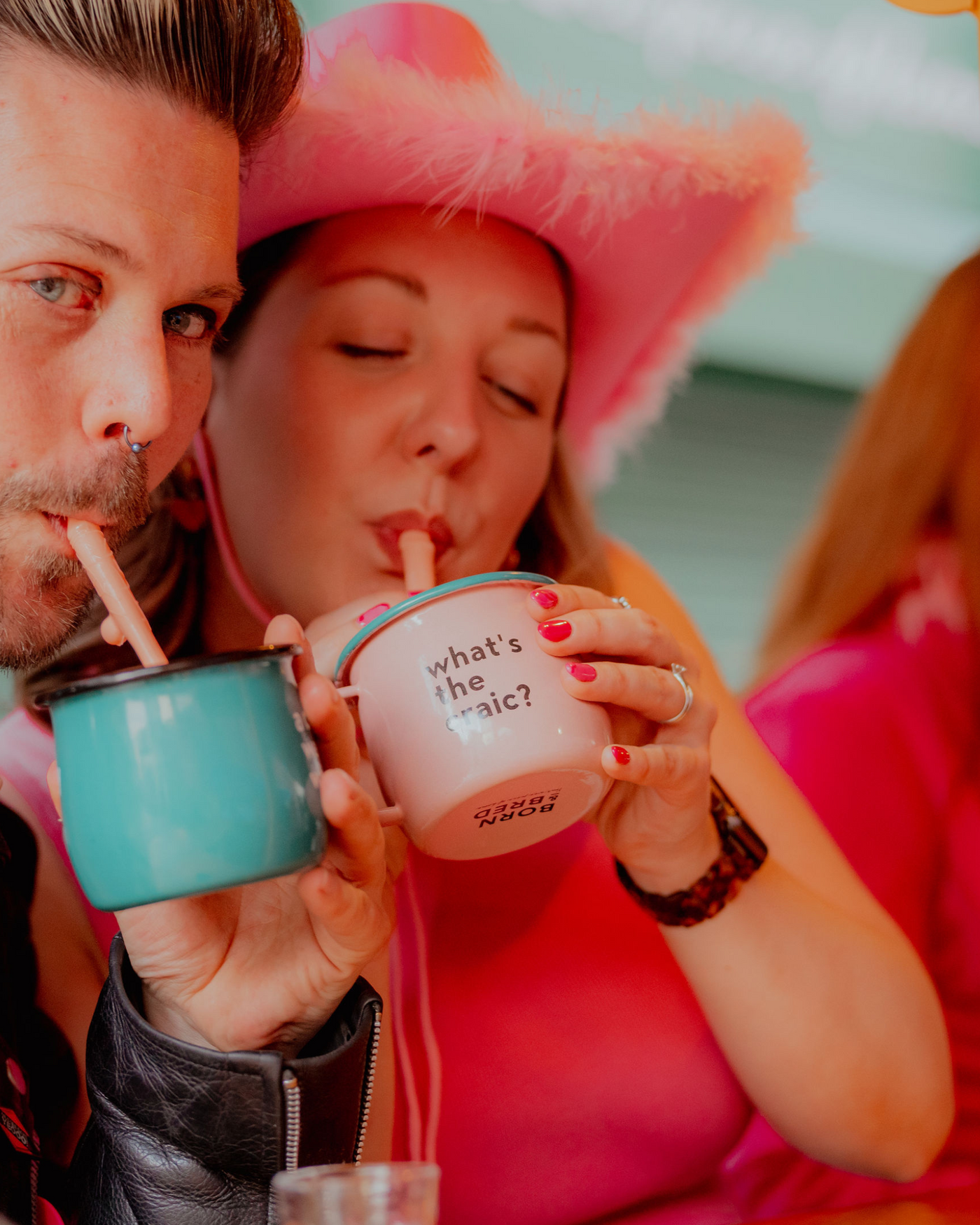 What's The Craic Enamel Mug | Born & Bred