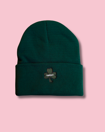 Lucky Shamrock Beanie | Born & Bred