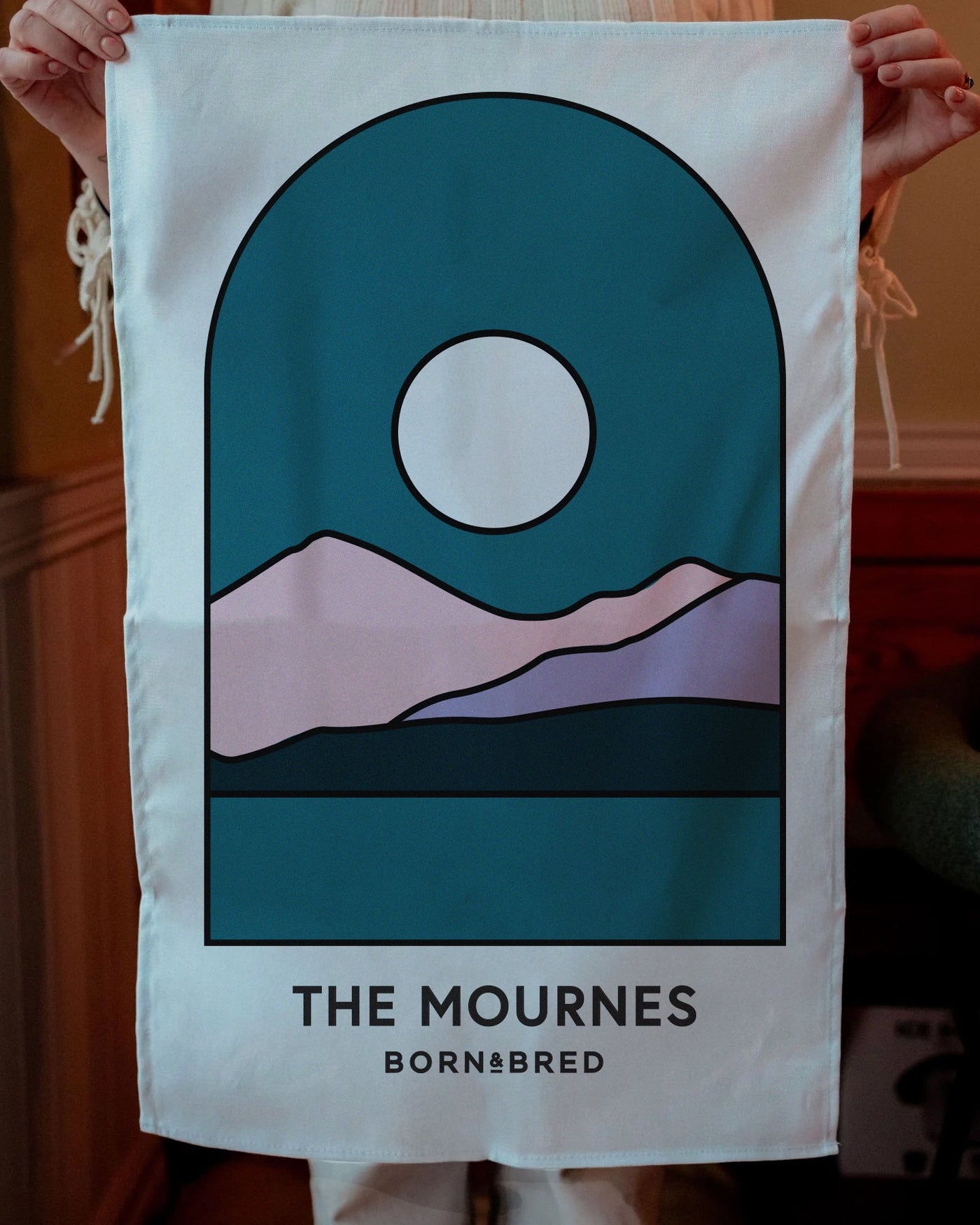 Mournes Tea Towel | Born & Bred