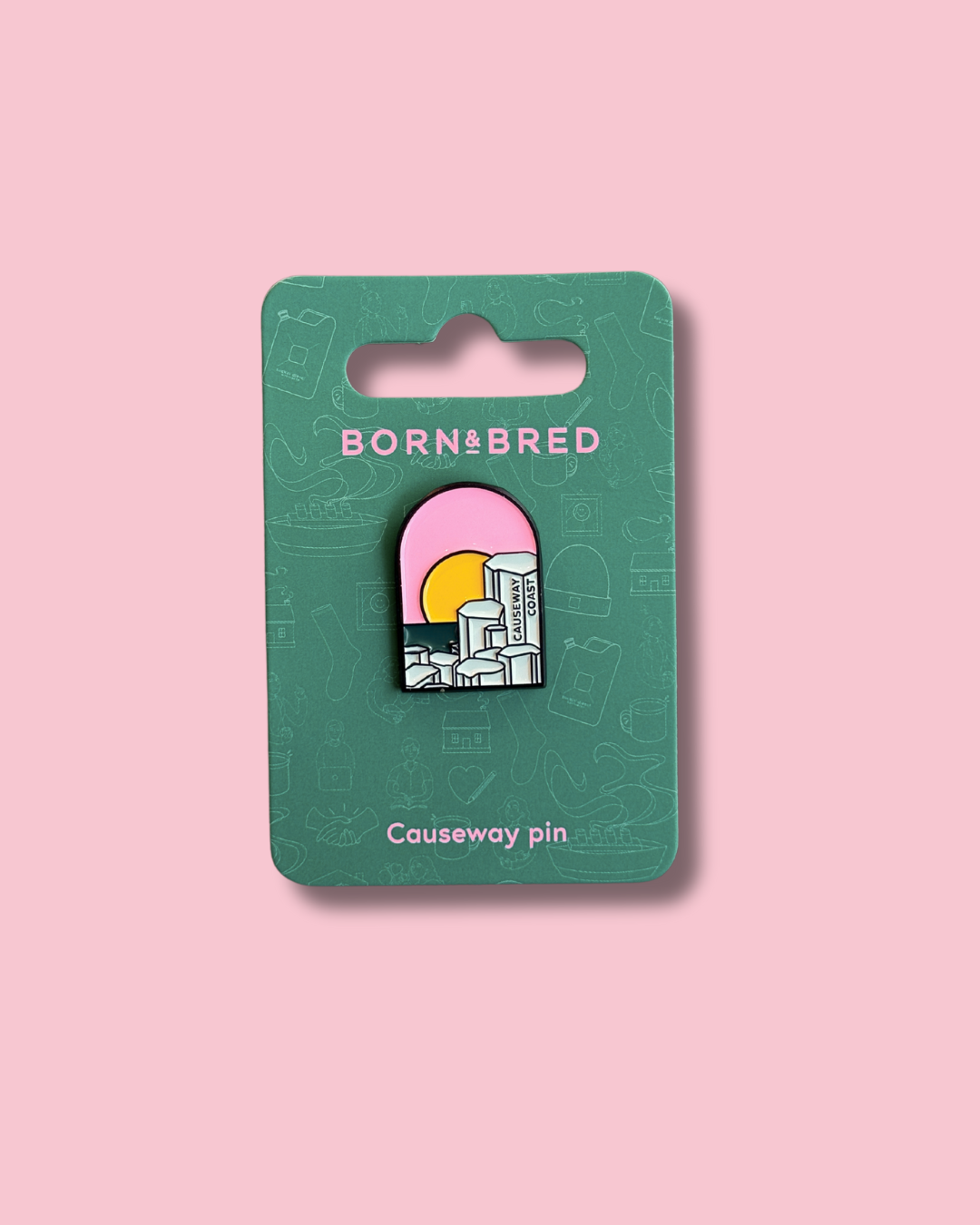 Causeway Coast Pin | Born and Bred