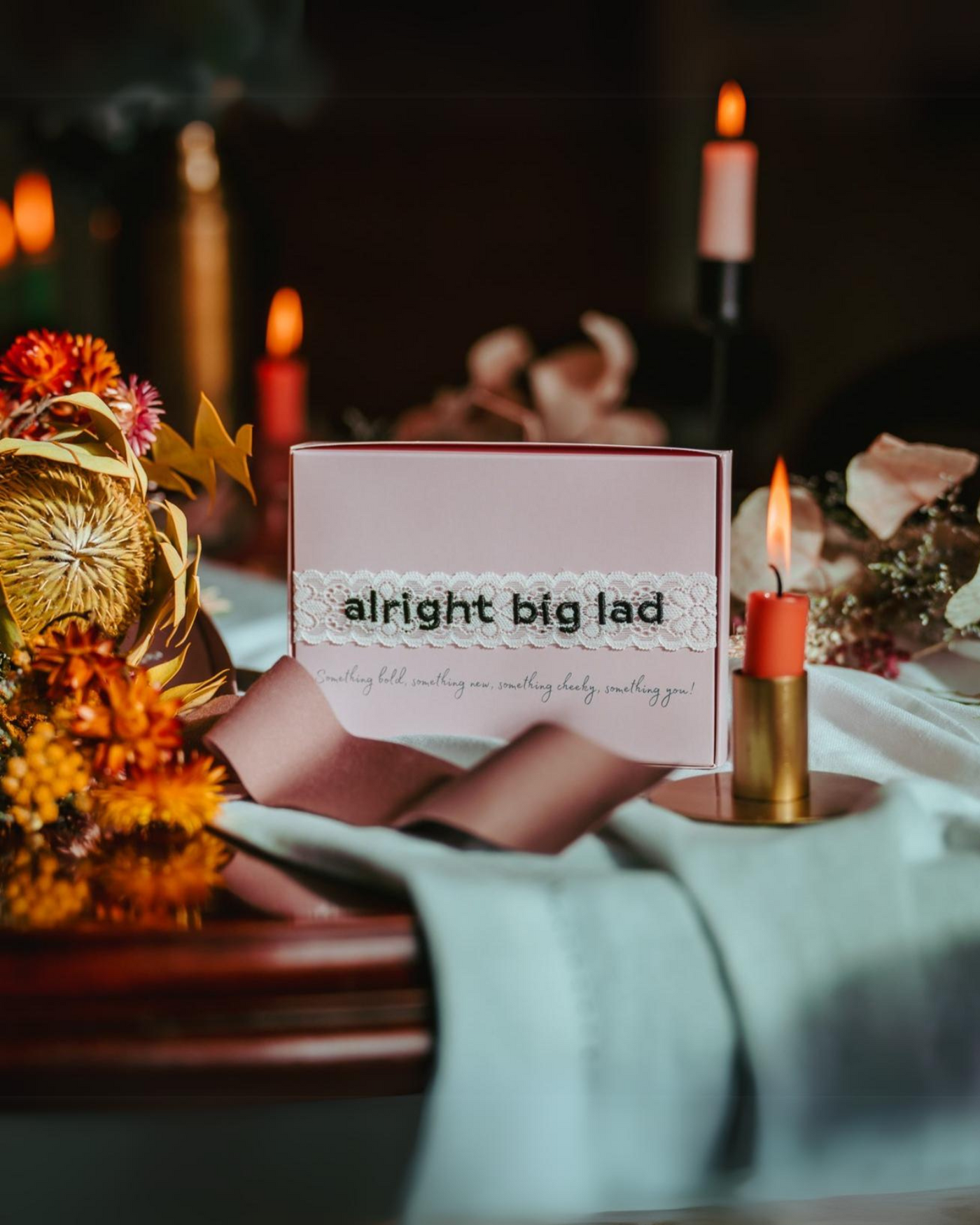 alright big lad garter