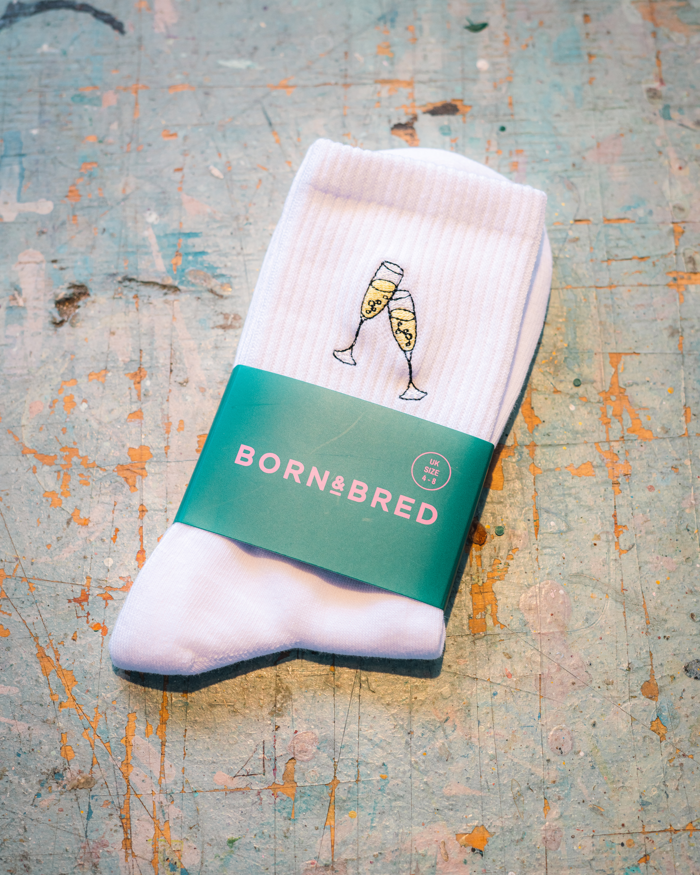 Prosecco Socks | Born & Bred