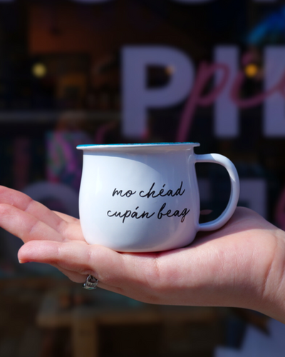 Mo Chéad Cupán Beag Mug Enamel Mini Mug | Born & Bred