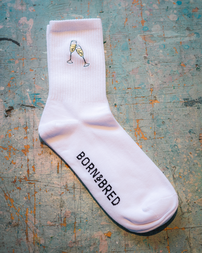 Prosecco Socks | Born & Bred