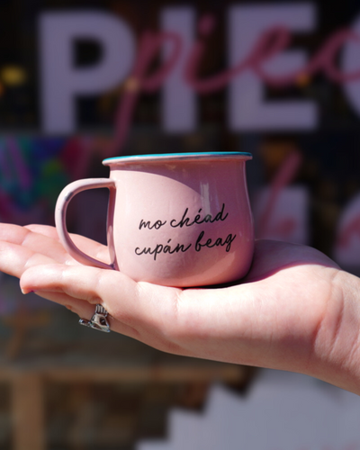 Mo Chéad Cupán Beag Mug Enamel Mini Mug | Born & Bred