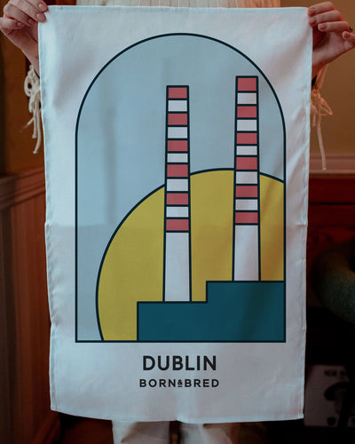 Dublin Cityscape Tea Towel | Born & Bred