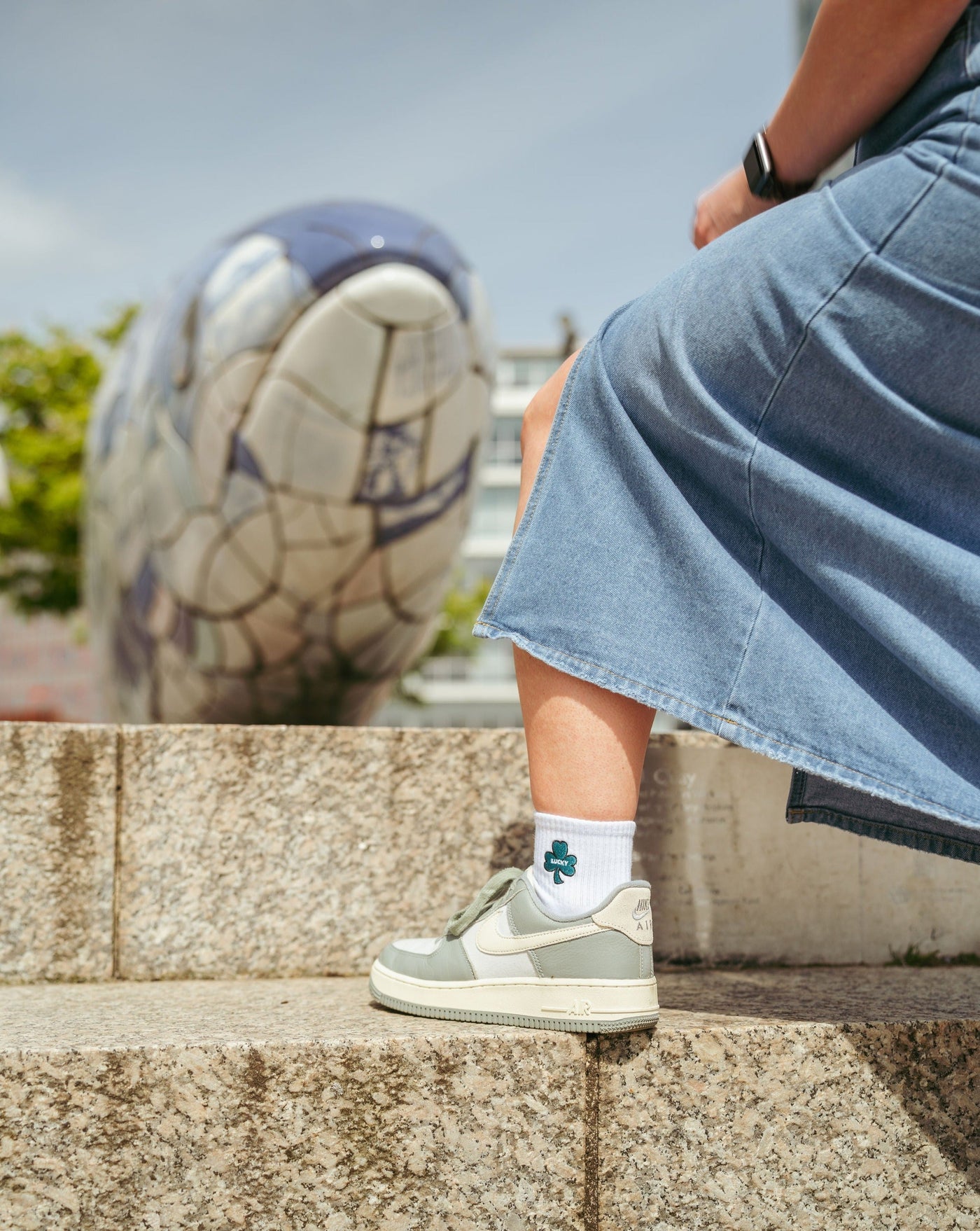 Lucky Shamrock Ankle Socks | Born & Bred
