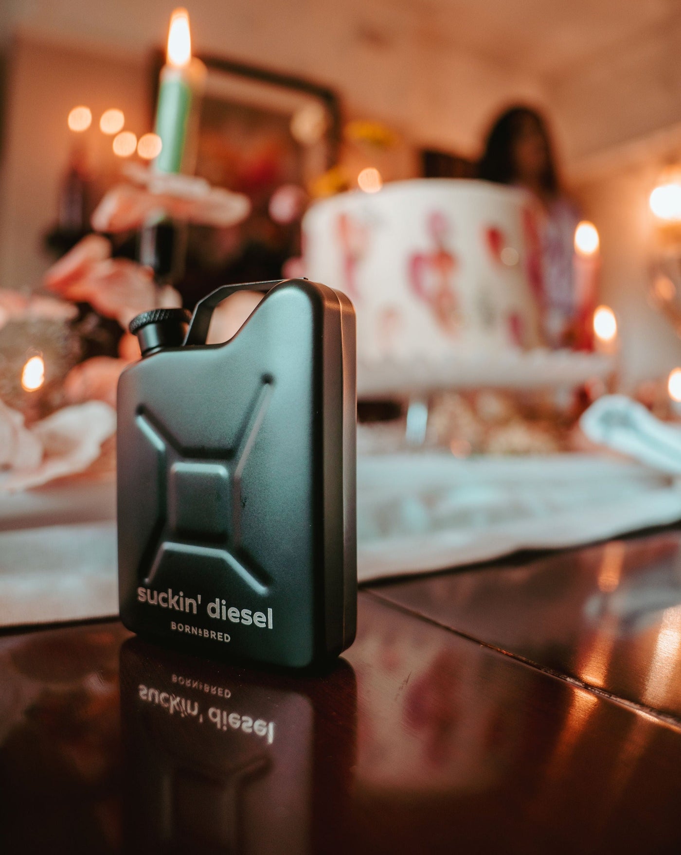 'Suckin' Diesel' Jerry Can Hip Flask | Born & Bred