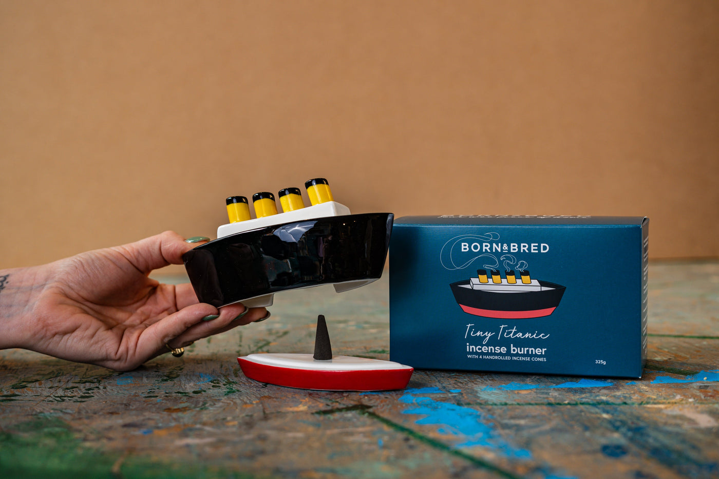 Tiny Titanic Incense Burner | Born & Bred