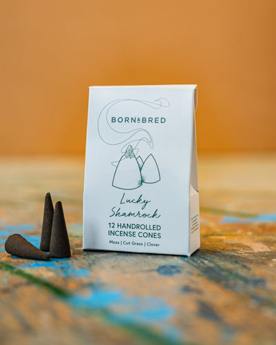 Lucky Shamrock Incense Cones | Born & Bred