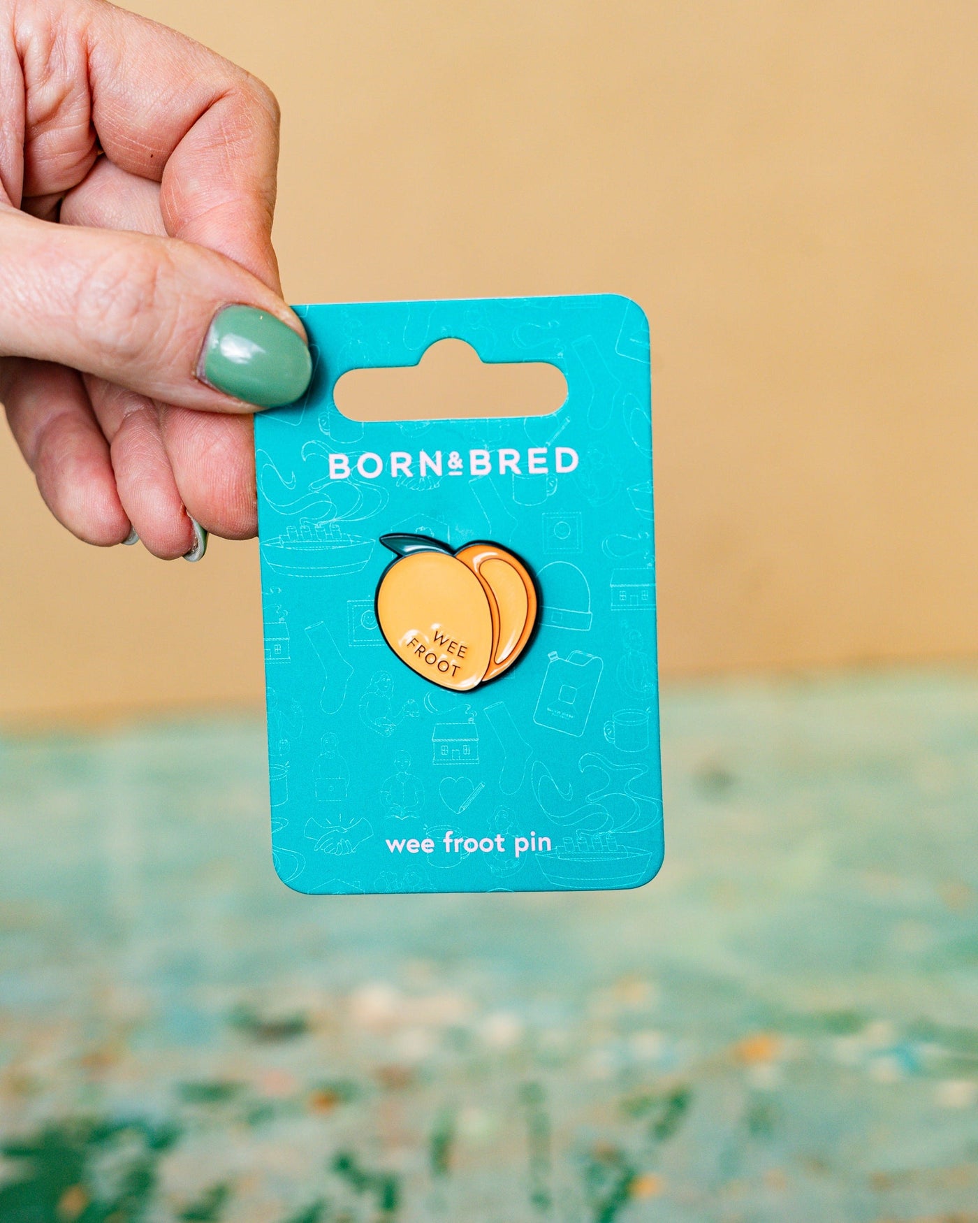 Wee Froot Pin | Born and Bred