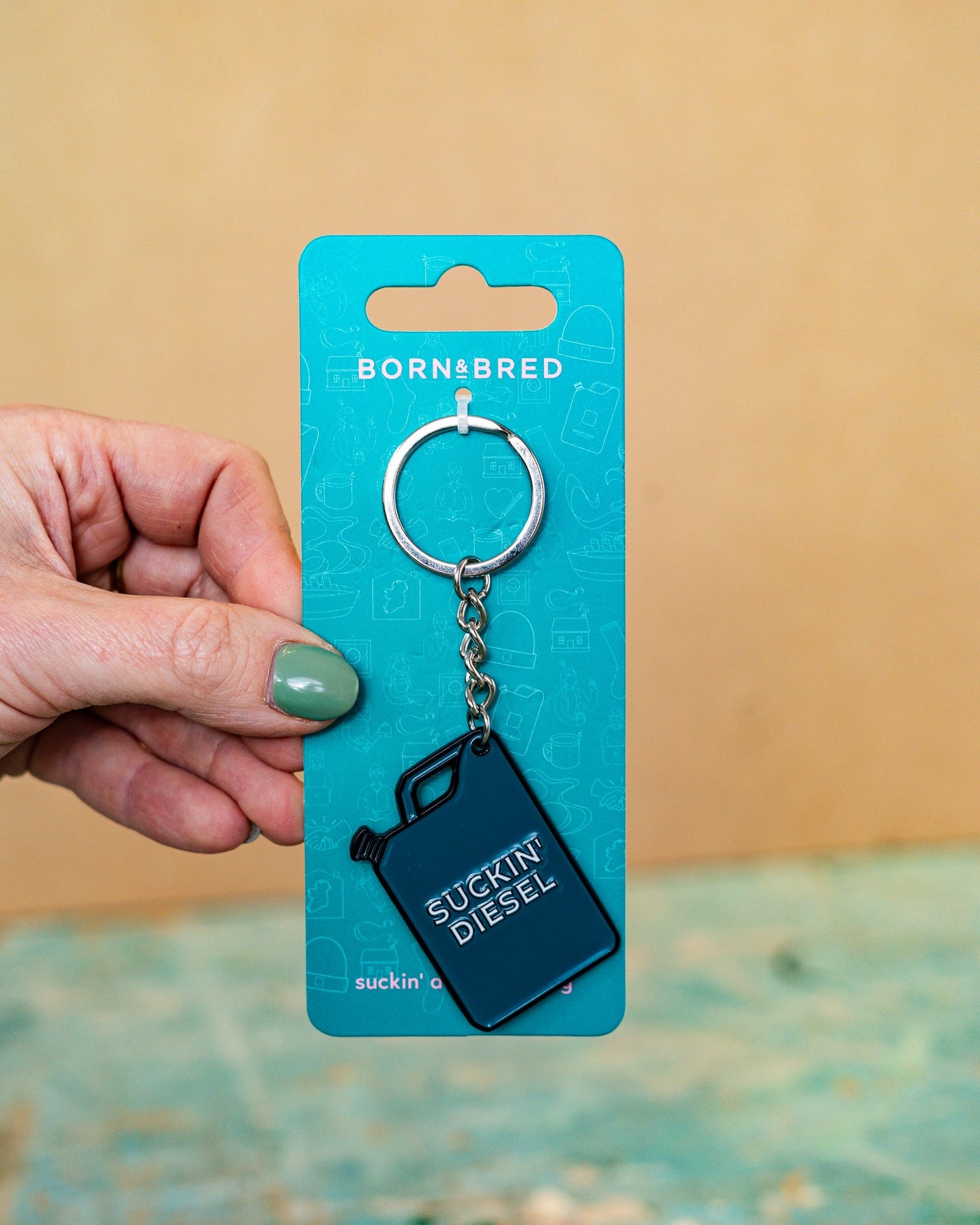 Suckin' Diesel Keyring | Born and Bred