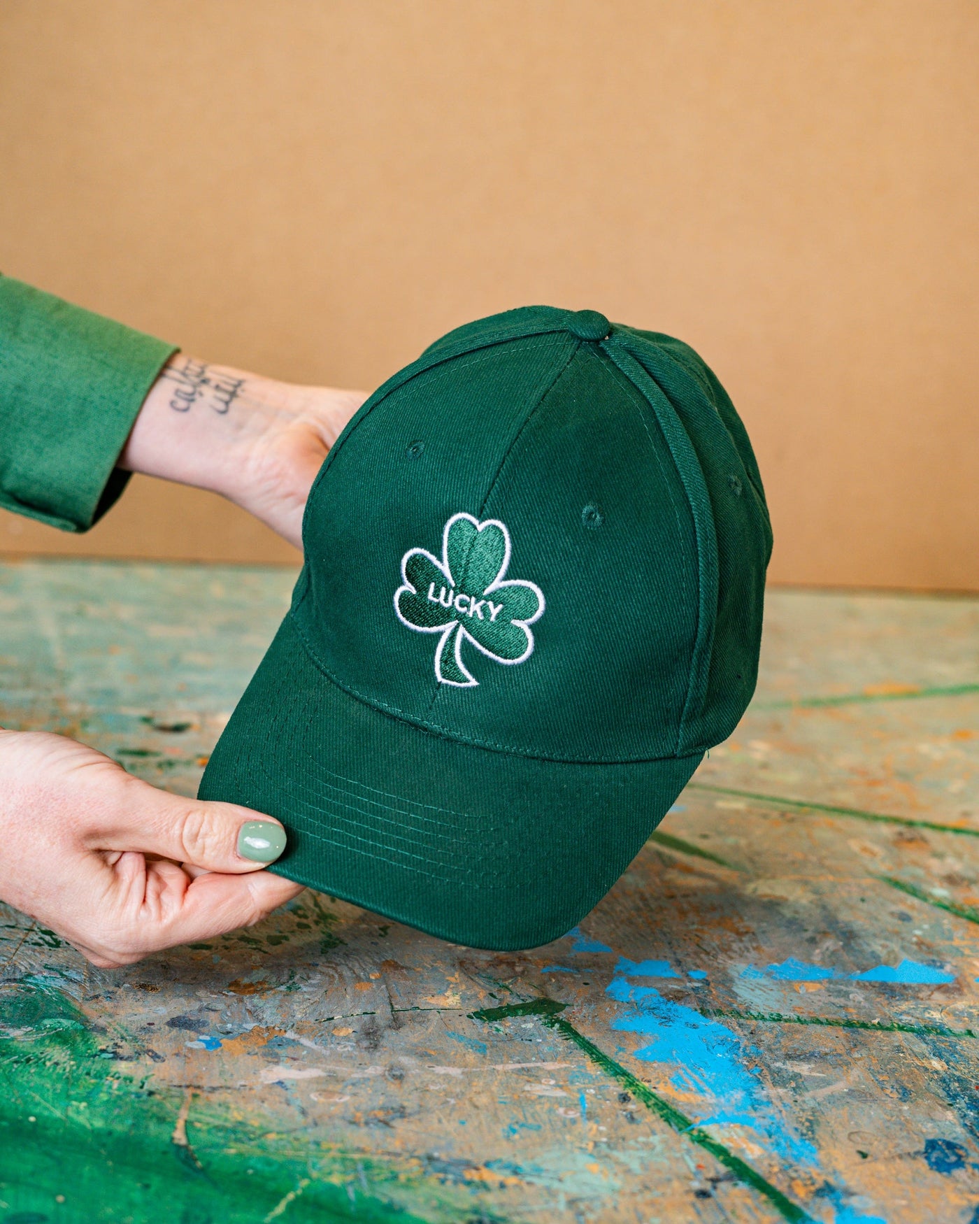Lucky Shamrock Baseball Cap | Born & Bred