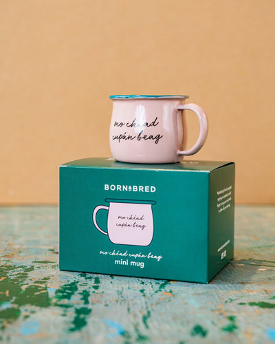 Mo Chéad Cupán Beag Mug Enamel Mini Mug | Born & Bred