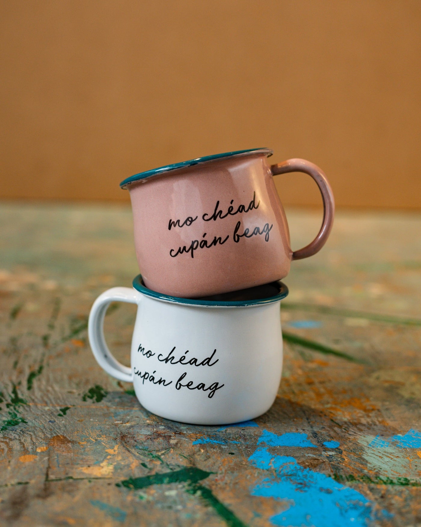 Mo Chéad Cupán Beag Mug Enamel Mini Mug | Born & Bred