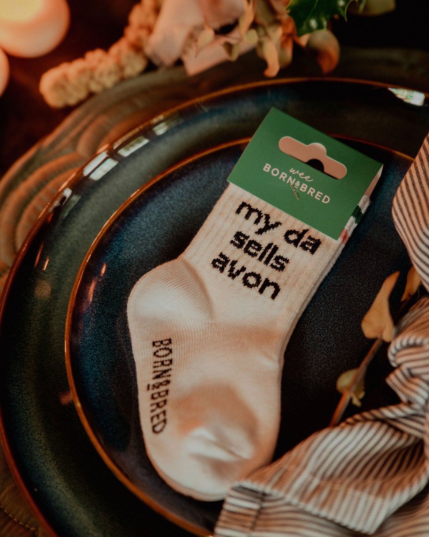 My Da Sells Avon Baby Socks | Born & Bred