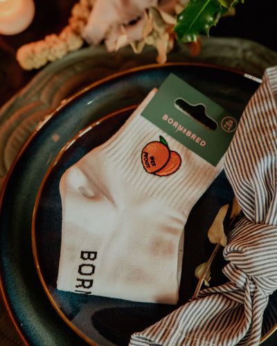Wee Froot Peach Ankle Socks | Born & Bred