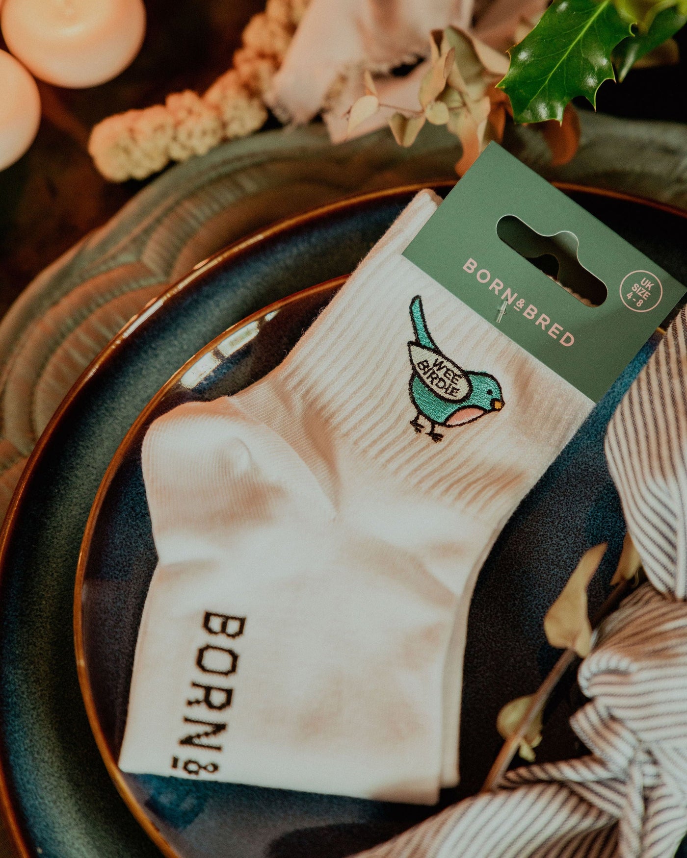 Wee Birdie Ankle Socks | Born & Bred
