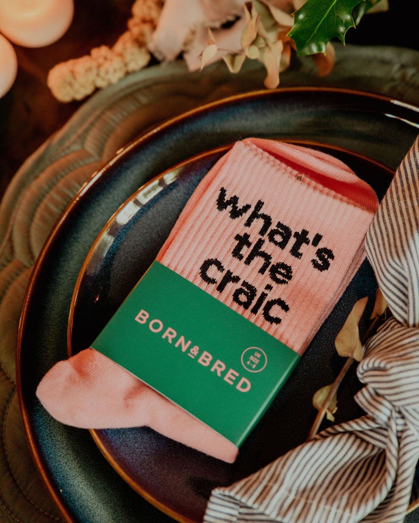 What's The Craic Socks | Born & Bred