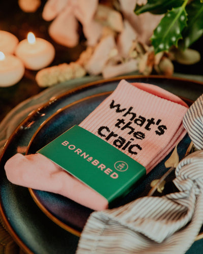What's The Craic Socks | Born & Bred