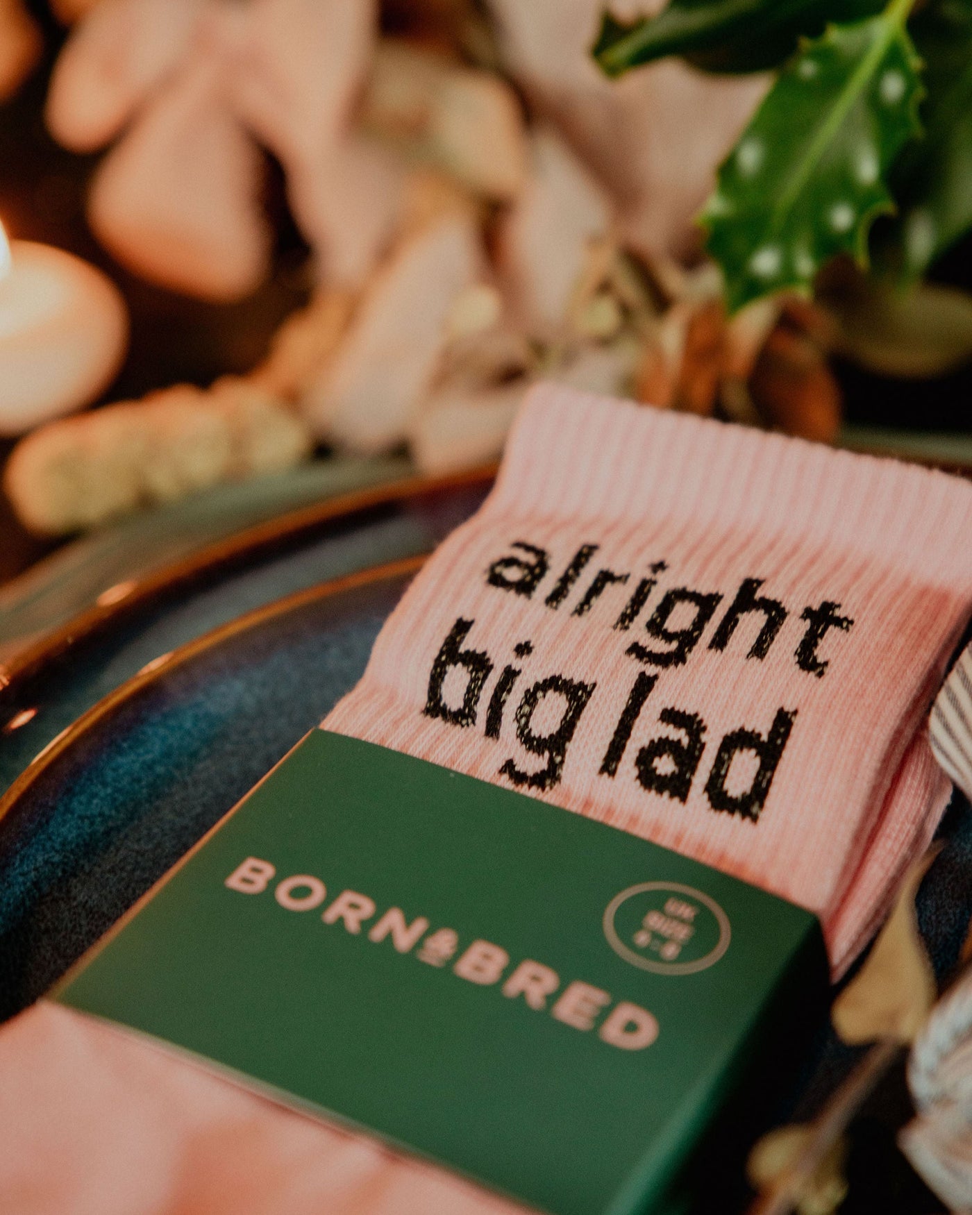 Alright Big Lad Socks | Born & Bred