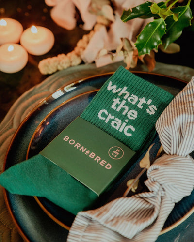 What's The Craic Socks | Born & Bred