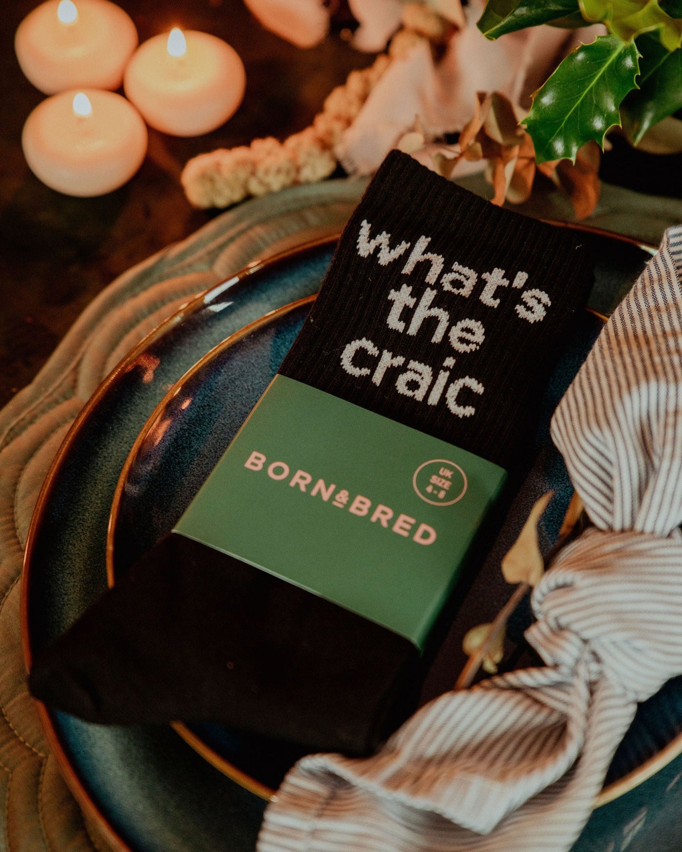 What's The Craic Socks | Born & Bred