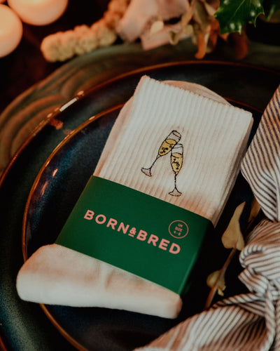 Prosecco Socks | Born & Bred