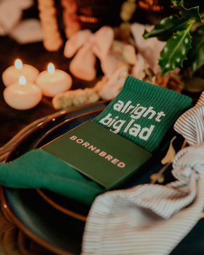 Alright Big Lad Socks | Born & Bred