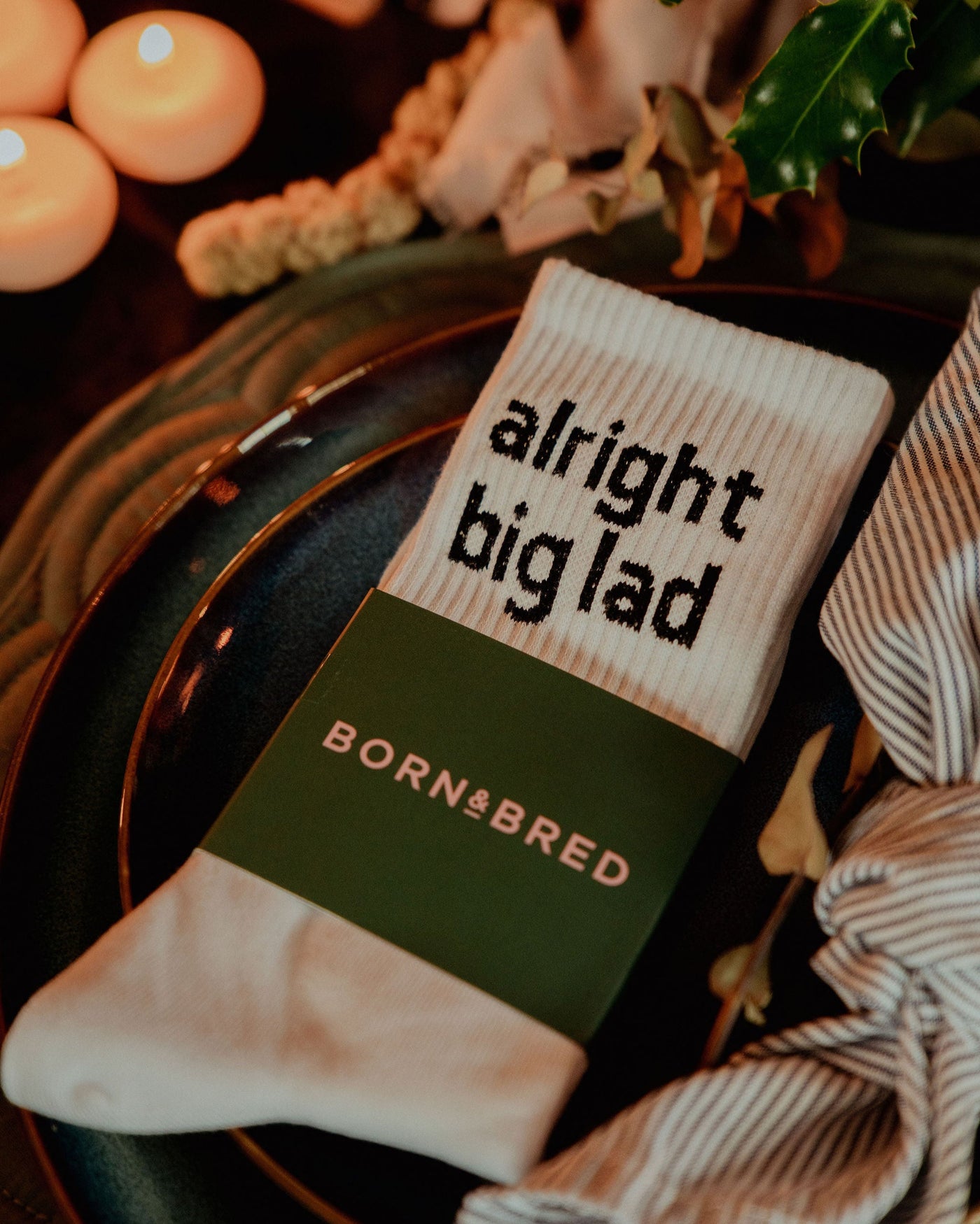 Alright Big Lad Socks | Born & Bred