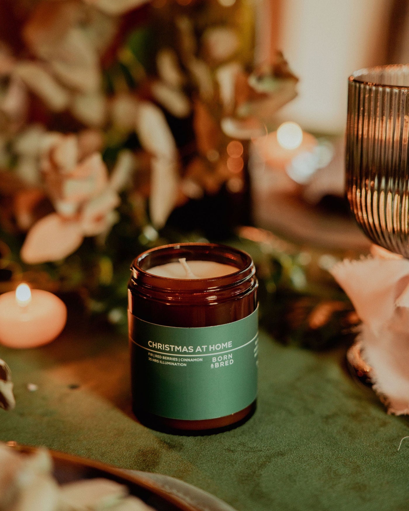 Christmas at Home Candle 250g | Born & Bred