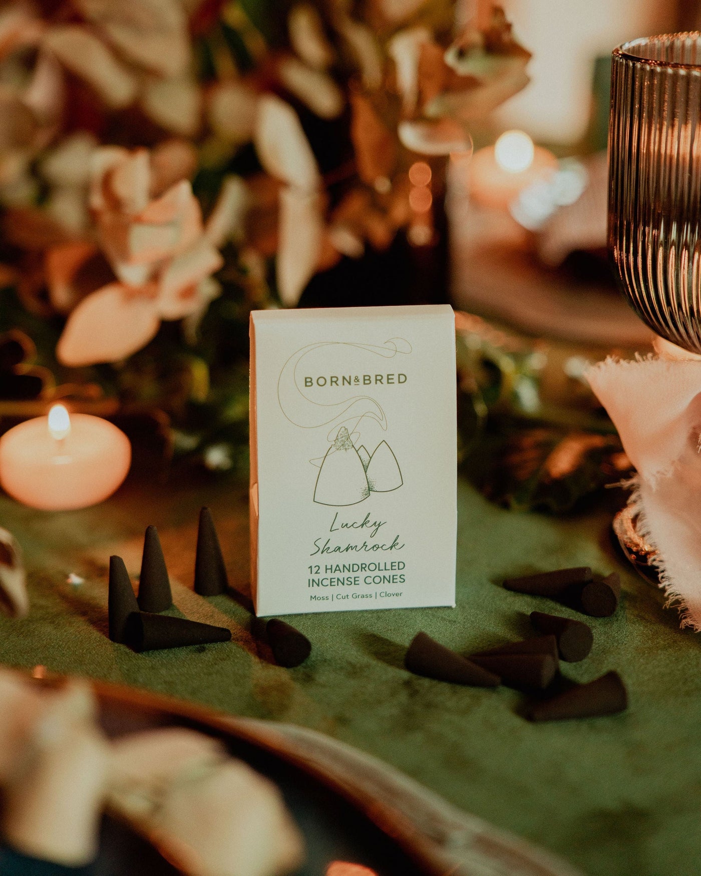Lucky Shamrock Incense Cones | Born & Bred
