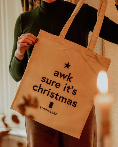 Awk Sure It’s Christmas Tote Bag | Born & Bred
