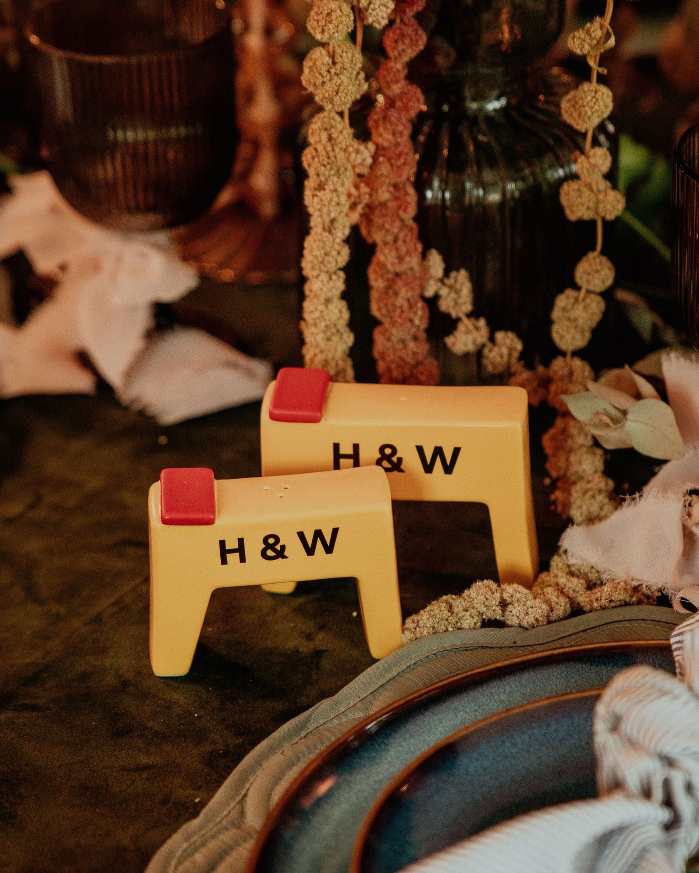 H&W Cranes Salt & Pepper Shakers | Born & Bred
