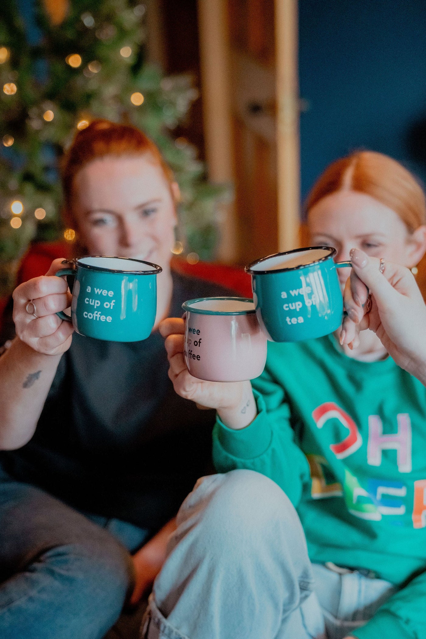A Wee Cup of Coffee Enamel Mug | Born & Bred