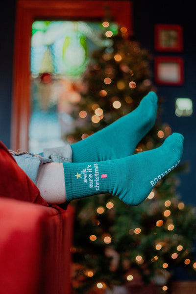 Awk Sure It's Christmas Socks | Born & Bred