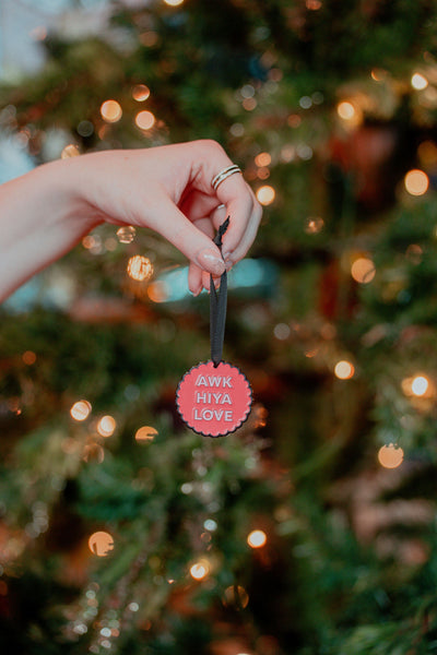 Awk Hiya Love Decoration | Born and Bred