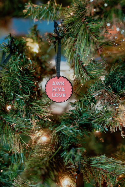 Awk Hiya Love Decoration | Born and Bred