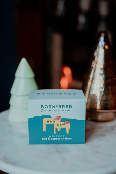 H&W Cranes Salt & Pepper Shakers | Born & Bred