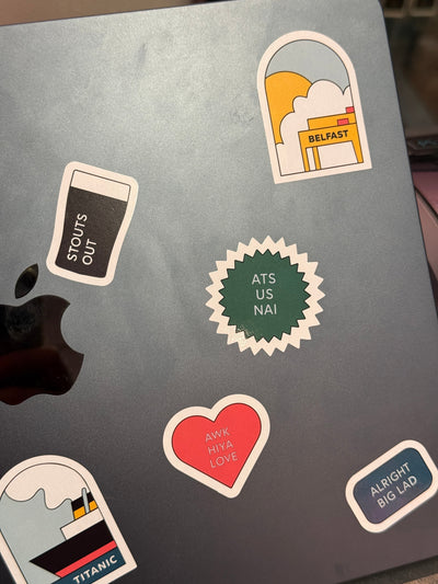 Belfast Sticker Sheet | Born & Bred