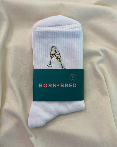Prosecco Socks | Born & Bred