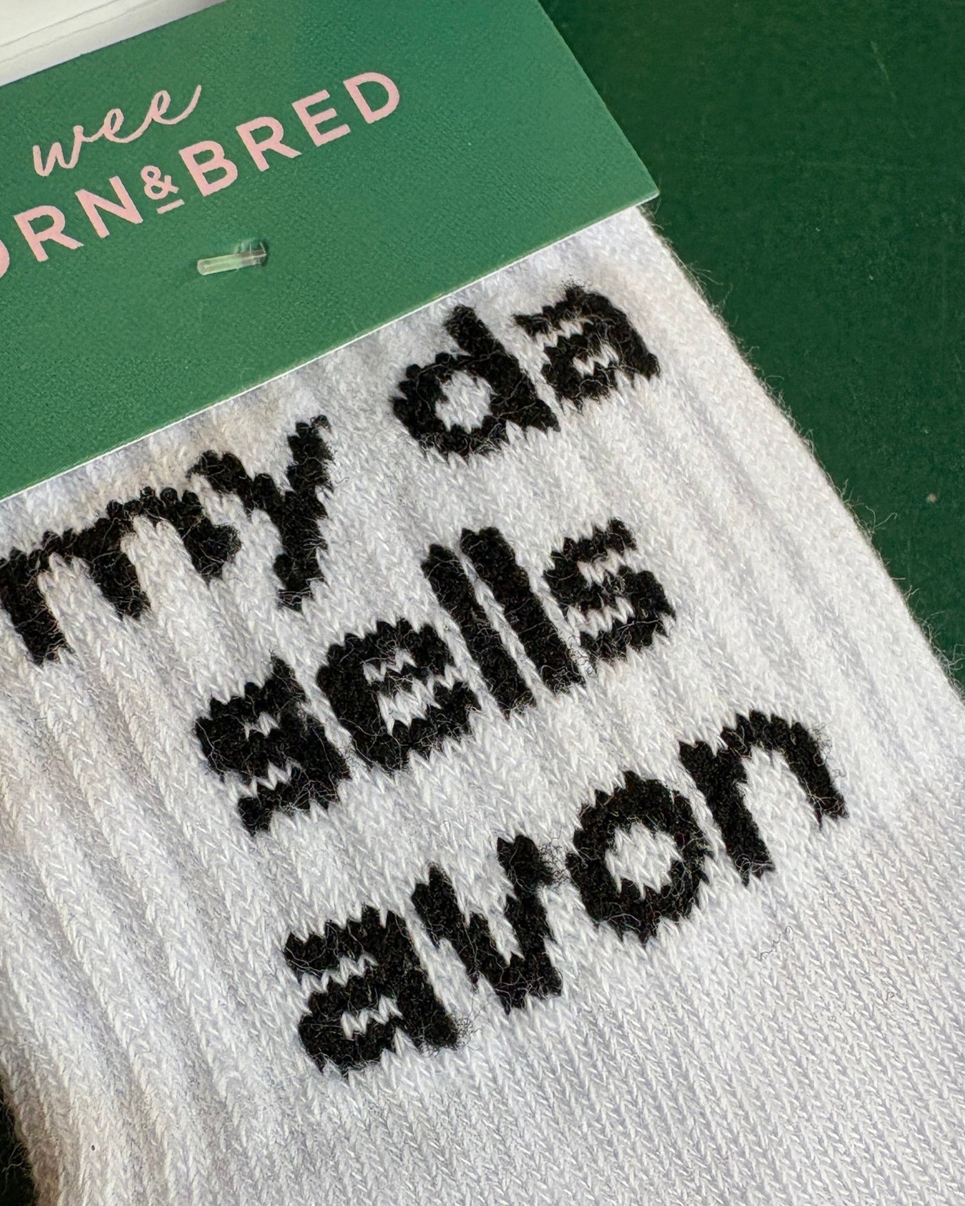My Da Sells Avon Baby Socks | Born & Bred