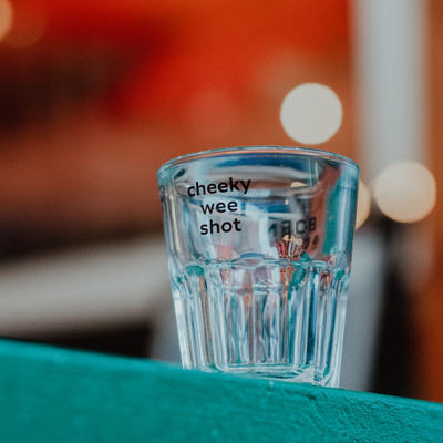 cheeky wee shot shot glass