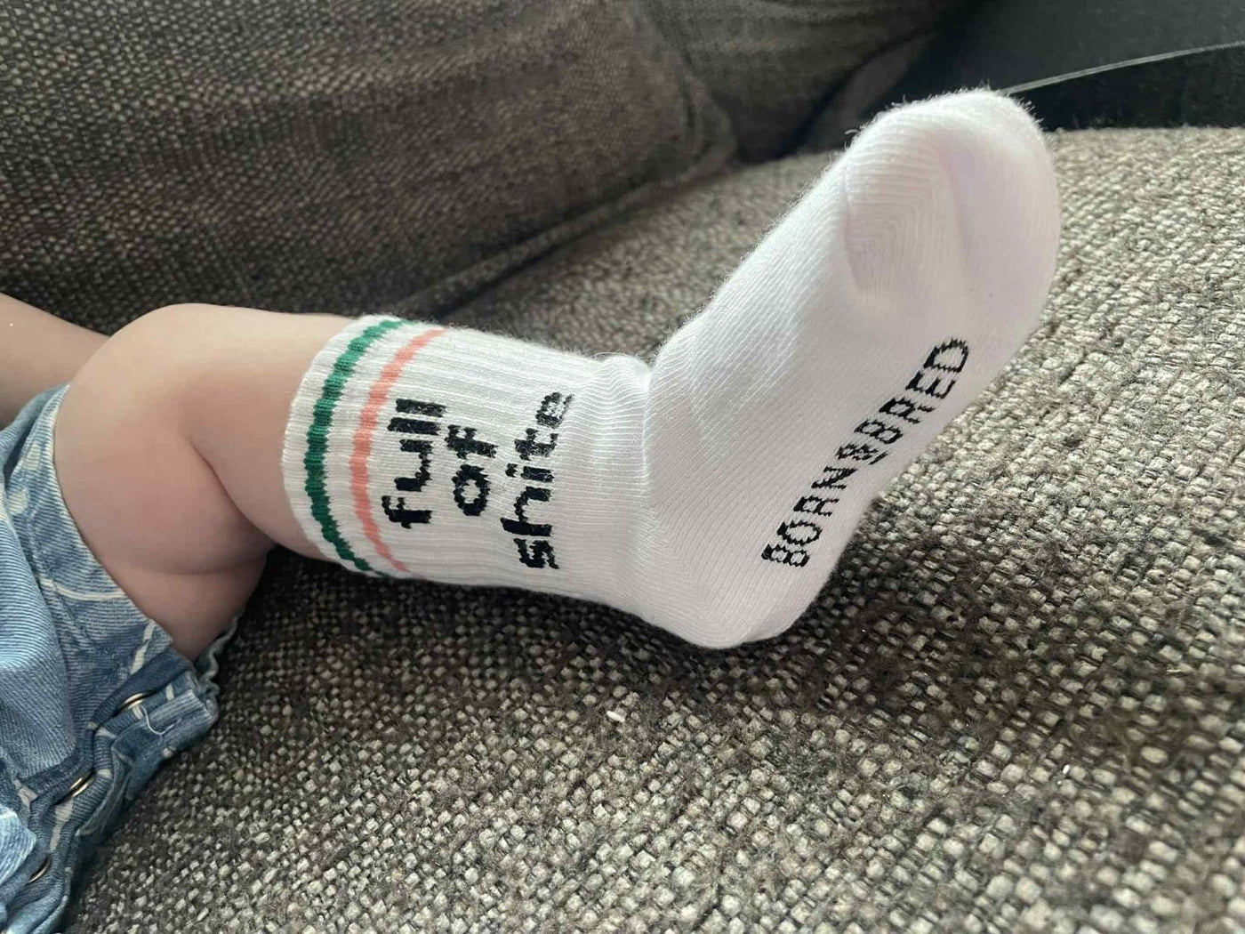 Full Of Shite Baby Socks | Born & Bred