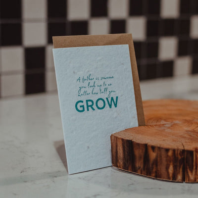 shamrock seed card irish gift corporate hamper