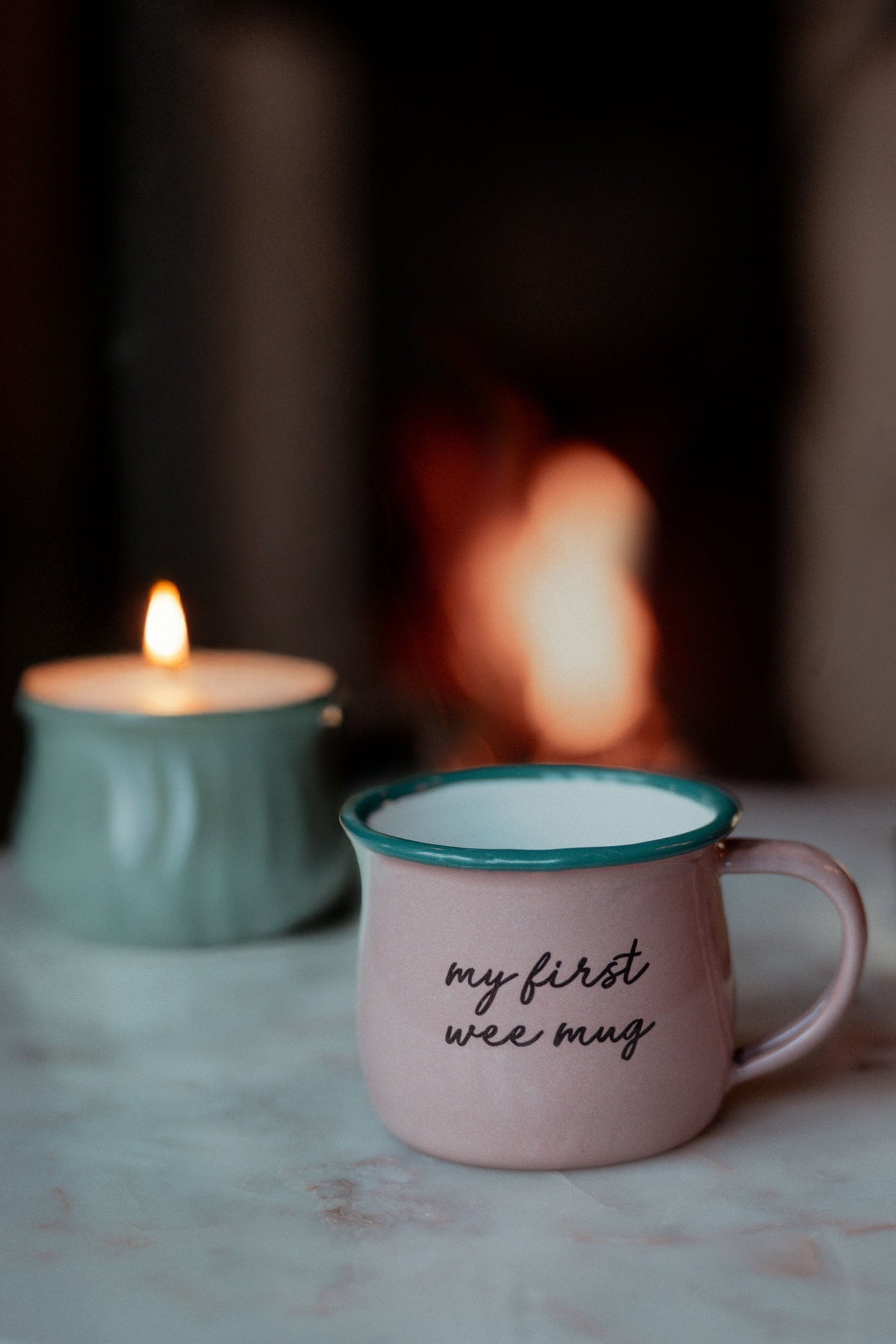 My First Wee Mug Enamel Mini Mug | Born & Bred