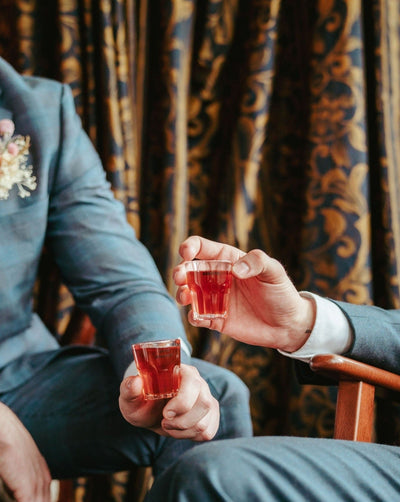 wedding northern ireland shot glass