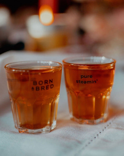 wedding northern ireland shot glass